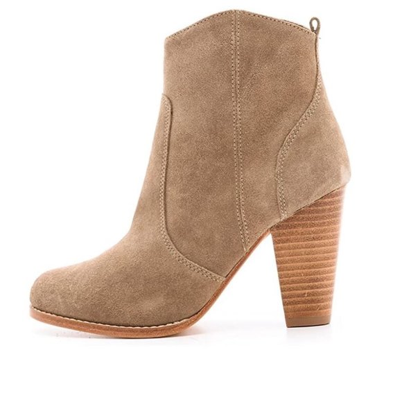 SOLD - Joie Dalton Suede Booties Sz 36.5 - Picture 3 of 15